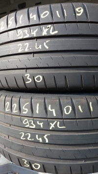 Michelin Pilot Sport 4s 93Y XL(22.45) 225/40 R19