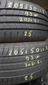 Bridgestone Turanza T 005 93W(21.51) 205/50 R17