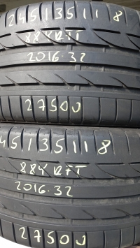 Bridgestone Potenza S001 88Y RFT(2016.32) 245/35 R18