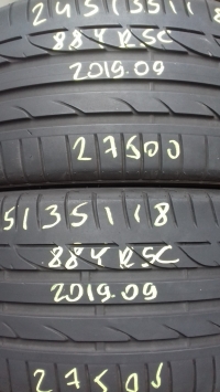 Bridgestone  Potenza S001 88Y RSC(2019.09) 245/35 R18