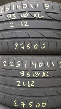 Bridgestone Potenza S001 93W XL(21.12) 225/40 R19