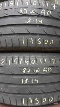 Bridgestone Potenza S001 87W A0(18.14) 215/40 R17